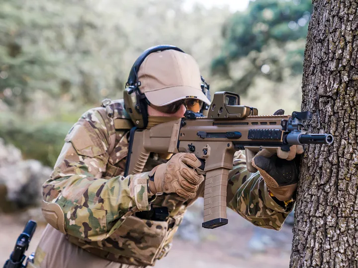 Joueur d’airsoft