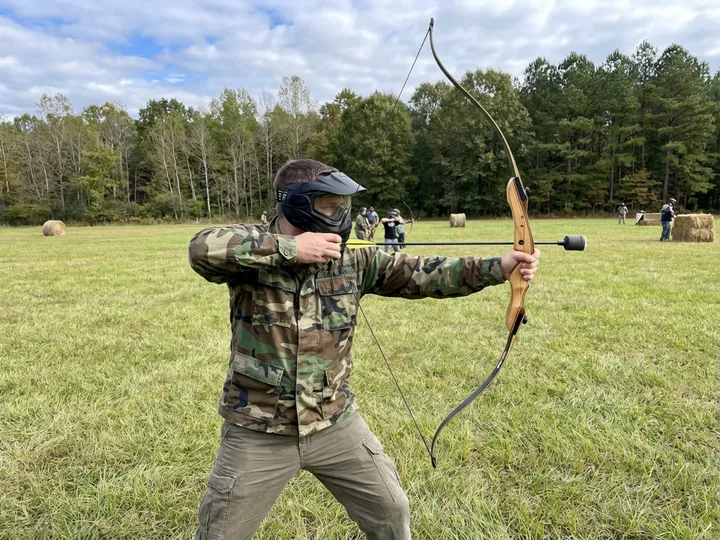 Joueur d’Archery Tag