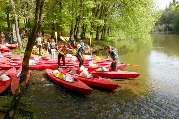Kayak sur la semois
