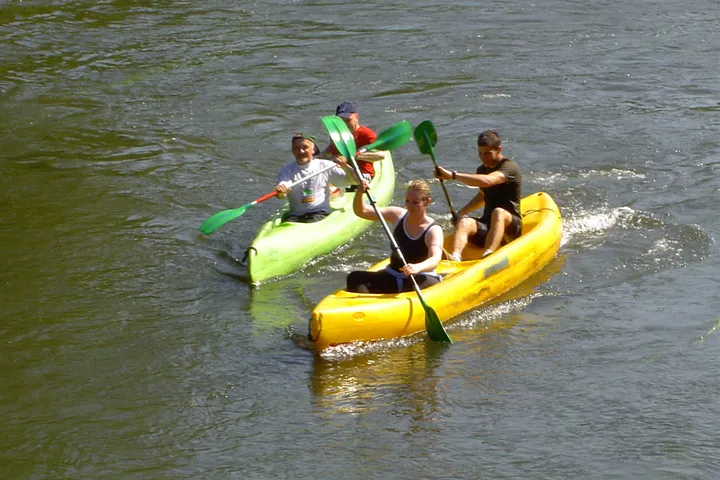 Kayak sur la semois